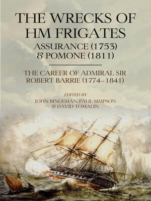 cover image of The Wrecks of HM Frigates Assurance (1753) and Pomone (1811)